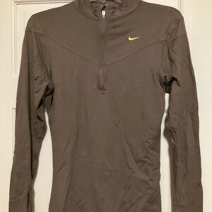 Nike Brown Long Sleeve Pullover